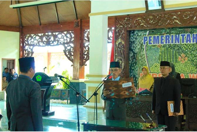 Mutasi jabatan, lelang jabatan, pemkab pamekasan, tingkatkan kinerja