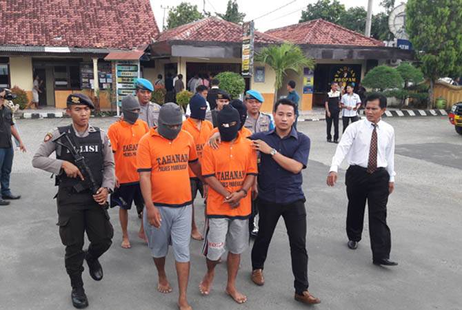Ini Cara Polisi Amankan Lima Pengedar Narkoba di Pamekasan