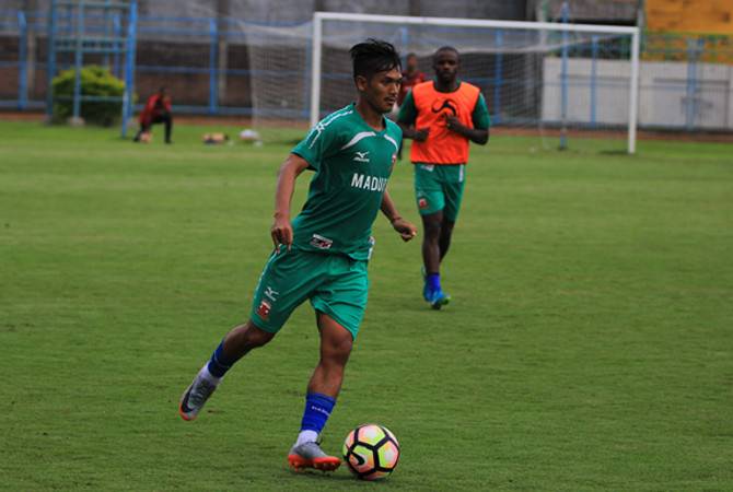 Penggawa Lokal Madura United Imam Bagus Kurnia