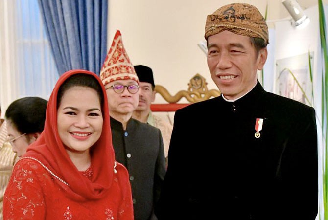 Jokowi: Mbak Puti, Jaga Pancasila