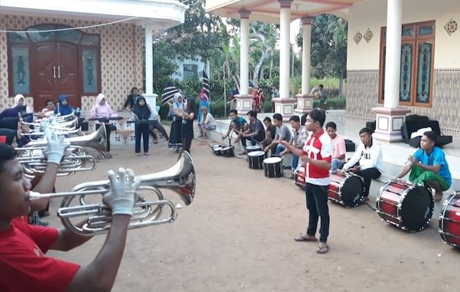 Kurangi Pengangguran, Warga Dilatih Main Drumband