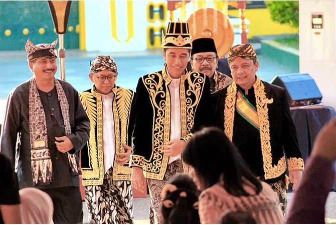 Presiden Joko Widodo Resmikan Festival Keraton
