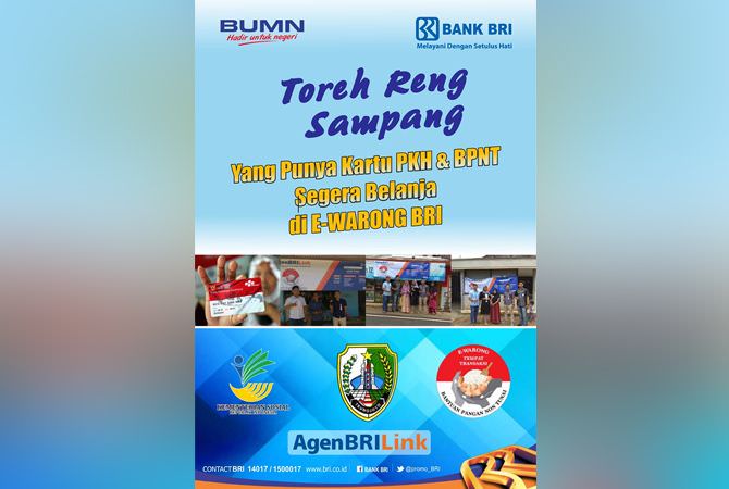 BRI Imbau Warga Segera Cairkan BPNT