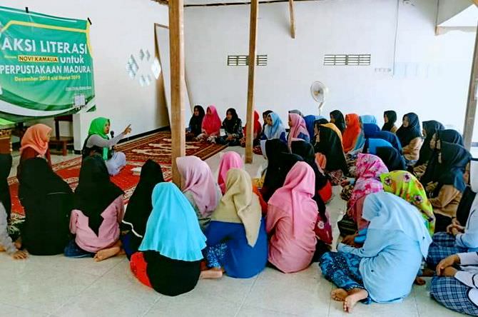 Novi Kamalia : Satu Buku, Sejuta Ilmu untuk Perpustakaan Madura