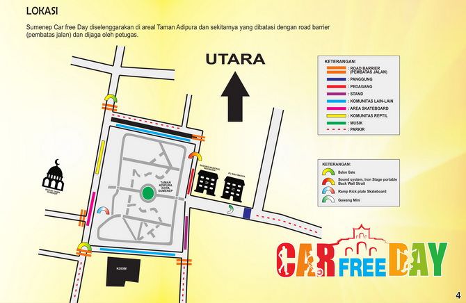Denah Baru CFD, Lokasi Parkir Lebih Dekat