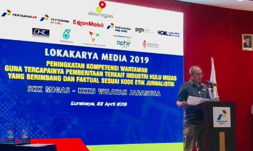 Pererat Hubungan, SKK Migas dan KKKS Jabanusa Gelar Lokakarya Media
