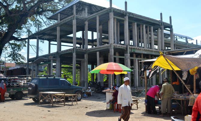 Kelanjutan Proyek Pasar Lenteng Rp 10 Miliar