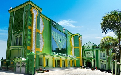 PUSAT ADMINISTRASI: Kantor pusat KSPPS BMT NU Jawa Timur di Kecamatan Gapura, Sumenep. (DOK JPRM)