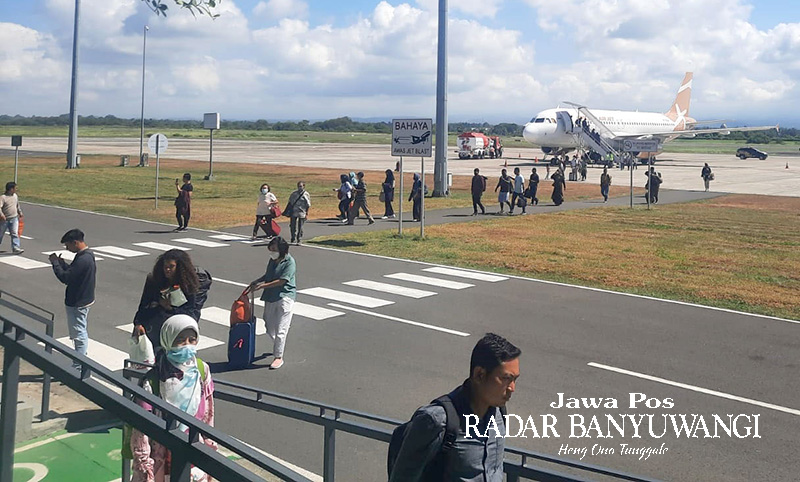 JADWAL PADAT: Bandara Banyyuwangi melayani rute domestik Banyuwangi-Jakarta dan Banyuwangi-Surabaya
