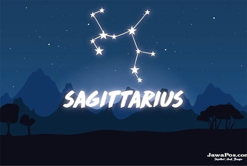 Ilustrasi zodiak Sagitarius. (Kokoh Praba Wardani/JawaPos.com)