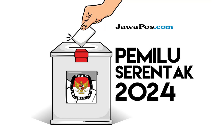 Ilustrasi Pemilu 2024.