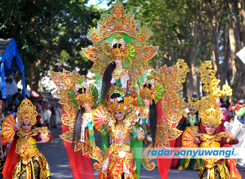 BEC 2019: Pagelaran Banyuwangi Ethno Carnival tahun 2019 mengambil tema The Kingdom of Blambangan.&rdquo;