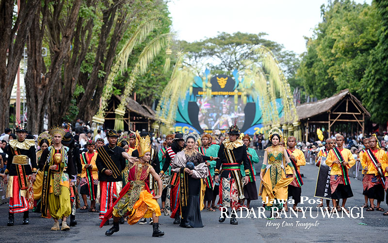 Kontingen dari Kabupaten Sumenep, Madura ikut tampil di acara BEC 2023.