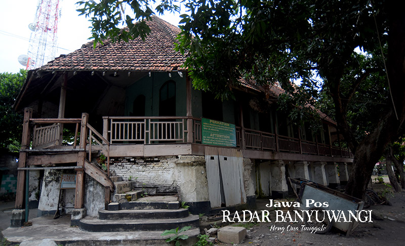MASIH KOKOH: Bangunan tua di komplek Inggrisan Banyuwangi berusia ratusan tahun.