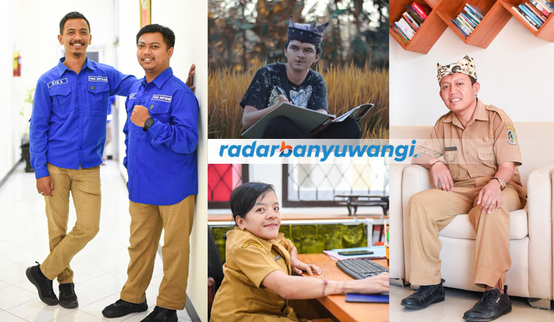 Sejumlah penyandang disabilitas ini kini bekerja di instansi swasta dan pemerintah.