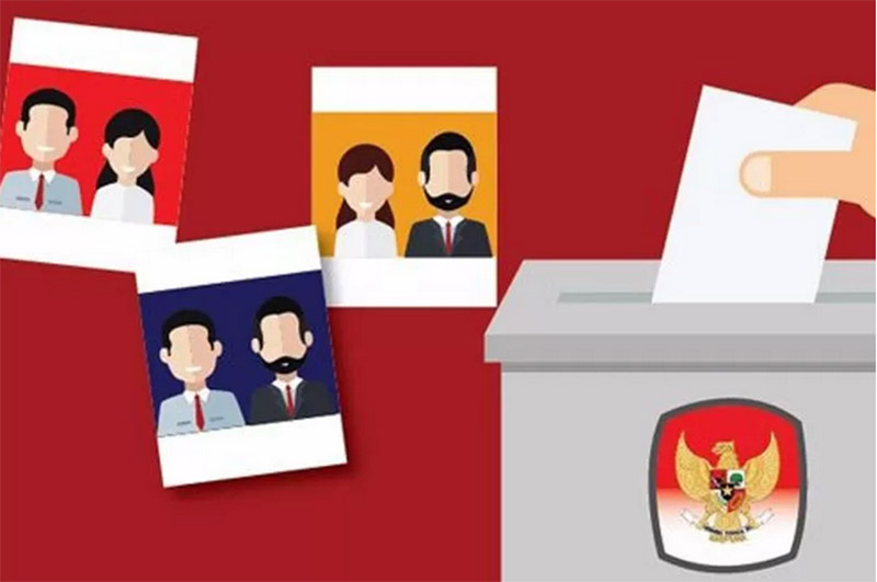 Ilustrasi caleg keluarga
