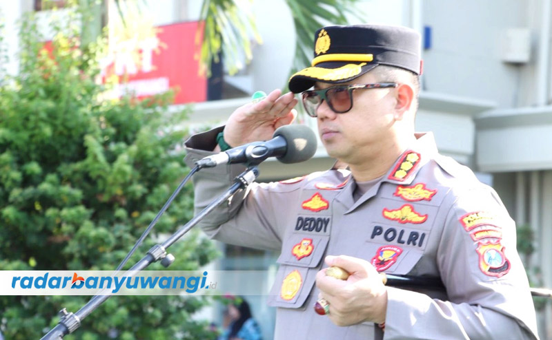 Kapolresta Banyuwangi Kombespol Deddy Foury Millewa