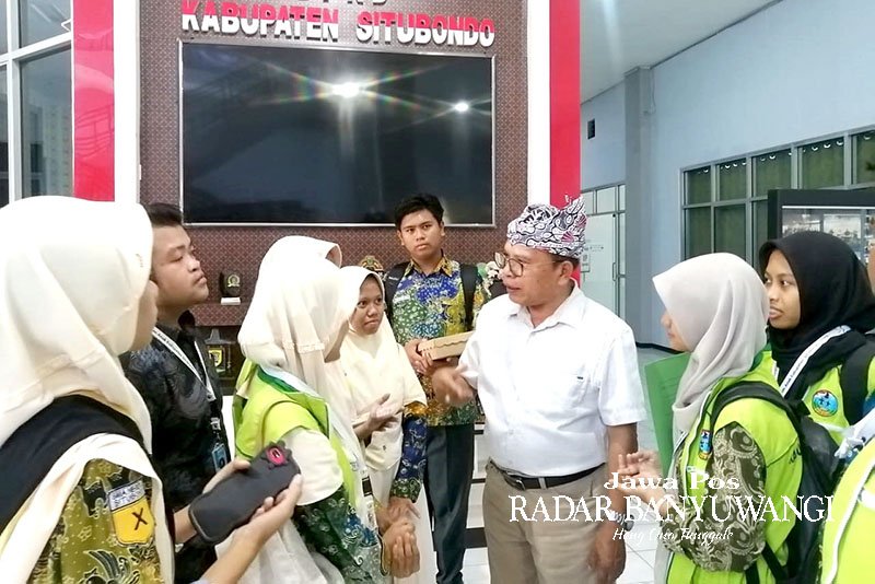 Pengurus Forum Anak Datang ke DPRD Kabupaten Situbondo untuk melakukan audiensi, Kamis (7/9).