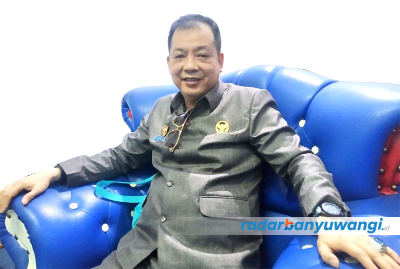 Ketua DPC Partai Demokrat Banyuwangi Michael Edy Hariyanto.