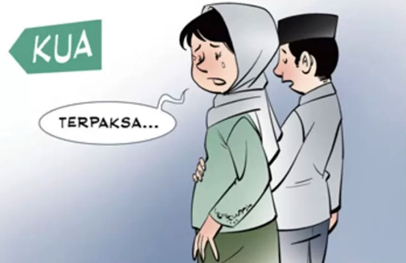 Ilustrasi nikah usia dini. (Chis/Jawa Pos)