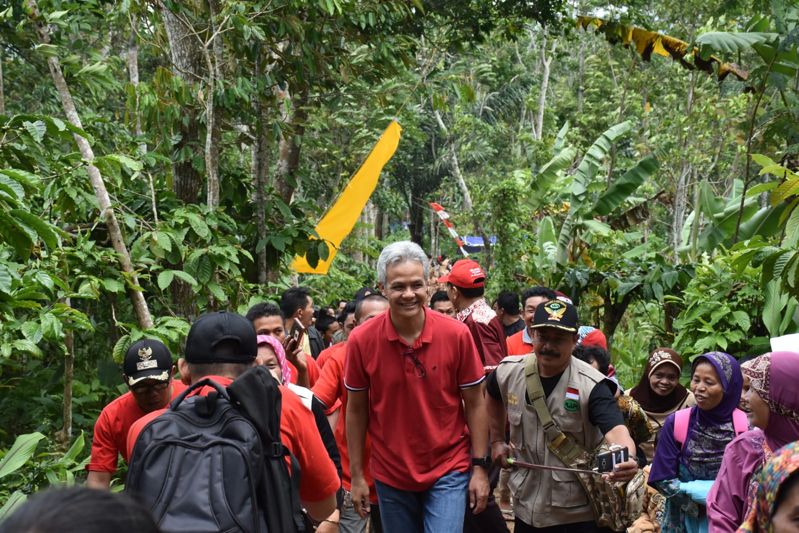 PRO WONG CILIK: Program-program Ganjar Pranowo selama menjadi gubernur Jawa Tengah banyak diapresiasi masyarakat.