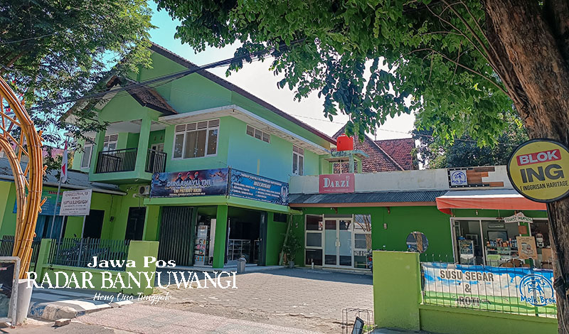 SEGERA DIPINDAH: Tahun depan Gedung Inggrisan di sebelah barat Taman Blambangan akan dipugar.