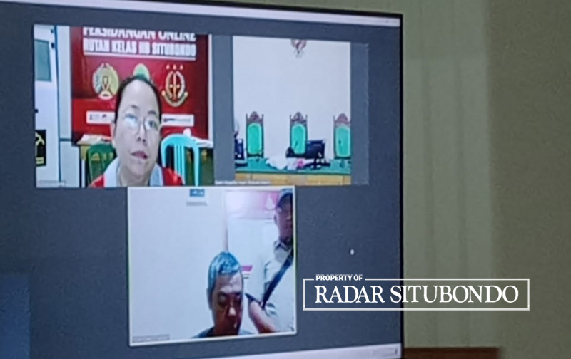 PASUTRI: Terdakwa Kristin Halim dan Tersangka  Krisliawan mengikuti sidang lanjutan di pengadilan negeri (PN) Situbondo, Rabu malam (4/10).