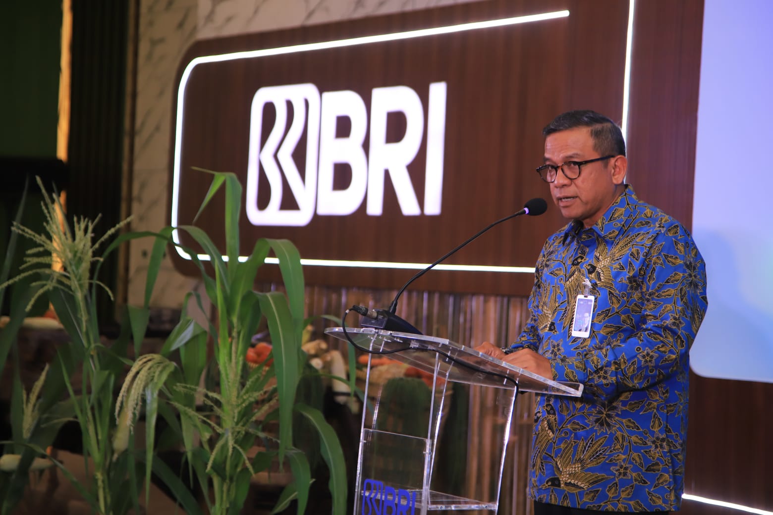 Direktur Bisnis Wholesale dan Kelembagaan BRI Agus Noorsanto.