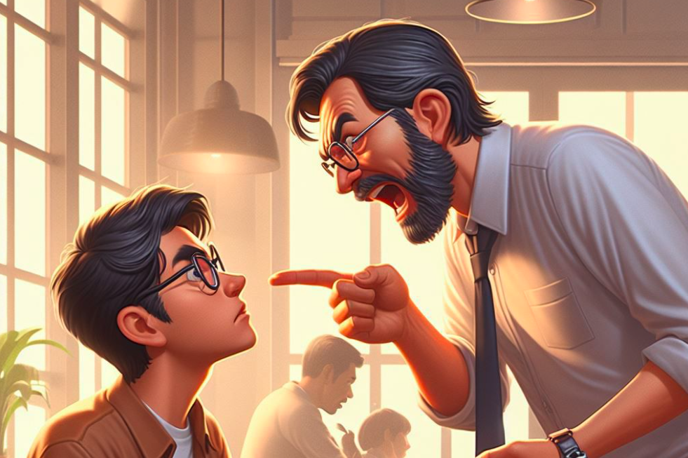 Ilustrasi mengumpat