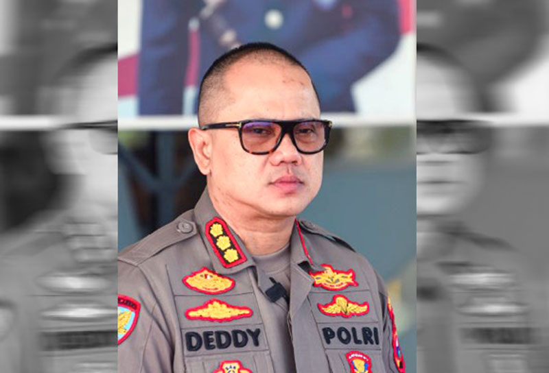 Kombespol Deddy Foury Millewa, Kapolresta Banyuwangi.