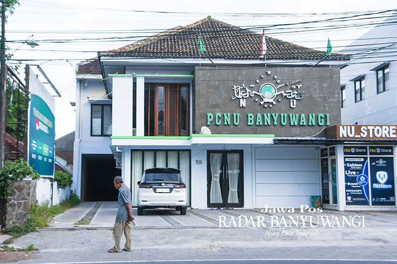 SEPI: Kantor PCNU Banyuwangi yang terletak di Jalan Ahmad Yani terlihat lengang, Kamis (11/1). Sejak tanggal 3 Januari SK perpanjangan PCNU sudah berakhir.