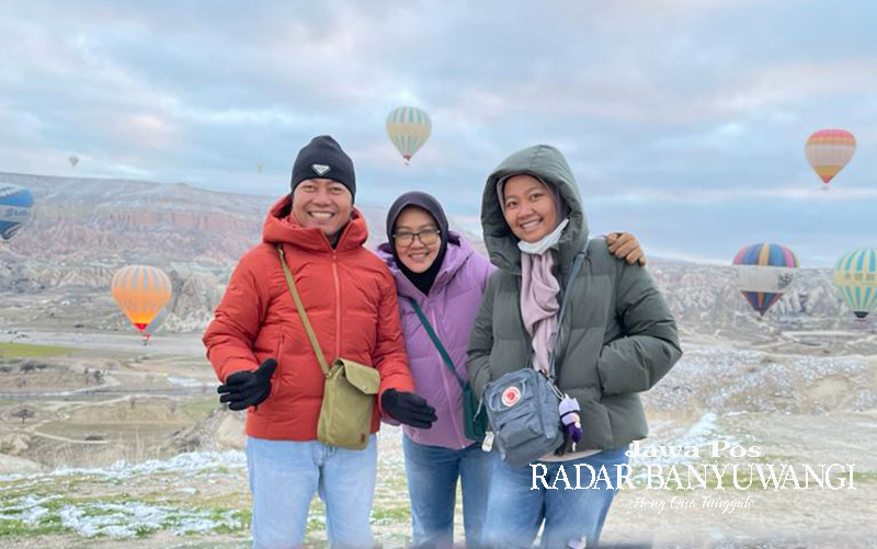 Samsudin Adlawi bersama keluarga di Turkiye.