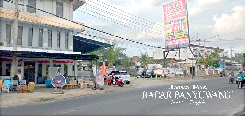 Lokasi start dan finish Jalan Sehat Mebel Bang Hasyim SIP Hall Giri, Banyuwangi, yang akan digelar Minggu 4 Februari 2024.