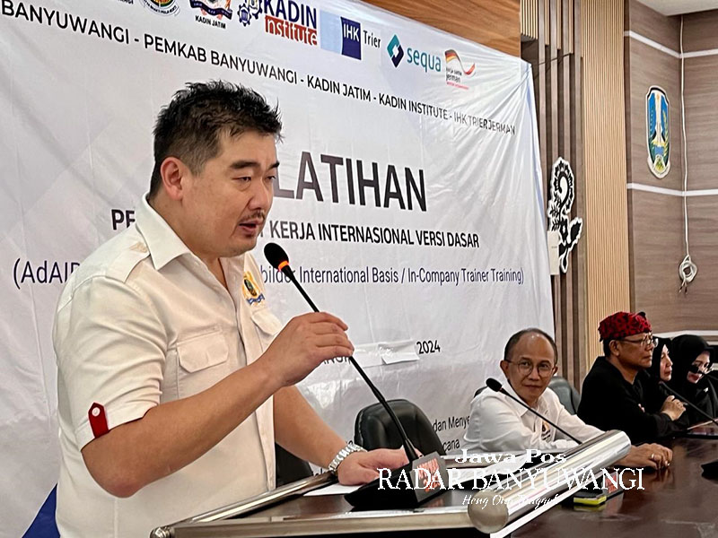 David Wijaya Tjoek, Ketua Kadin Banyuwangi