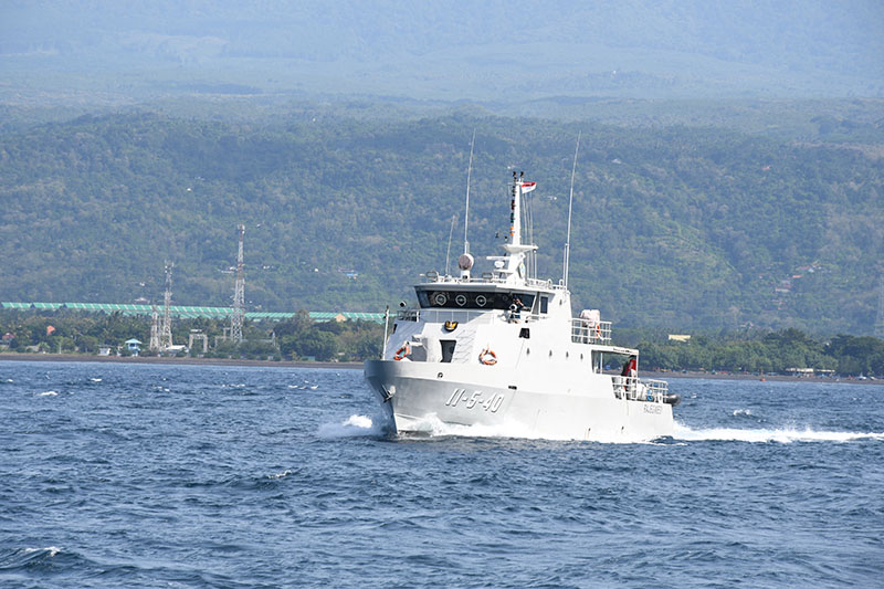 LANGSUNG SIAGA :KAL Rajegwesi akan disiagakan untuk mengamankan Selat Bali jelang pelaksanaan Pemilihan Umum.