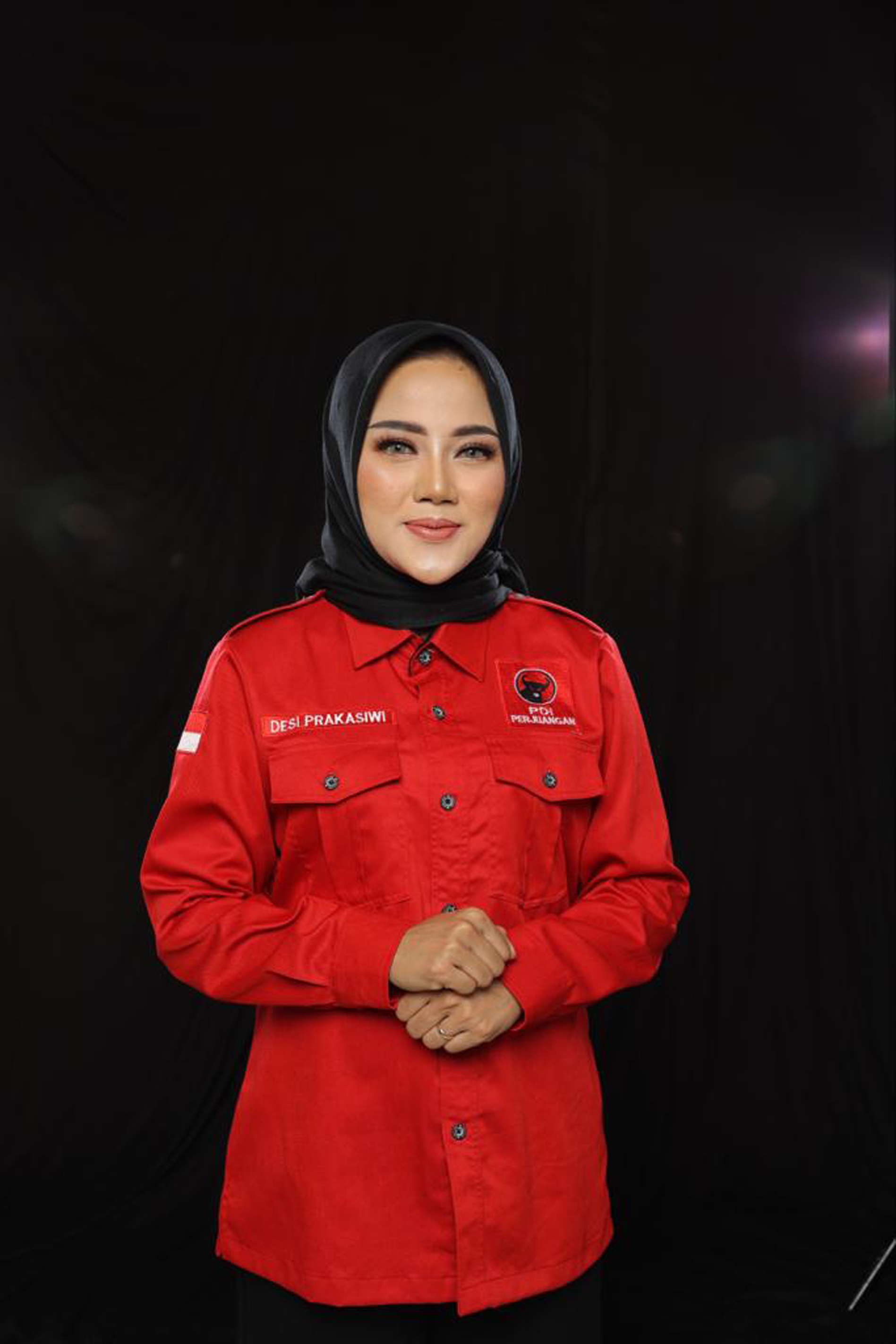 MENUJU PARLEMEN : Langkah Dewi Prakasiwi kian dekat menuju gedung DPRD Banyuwangi