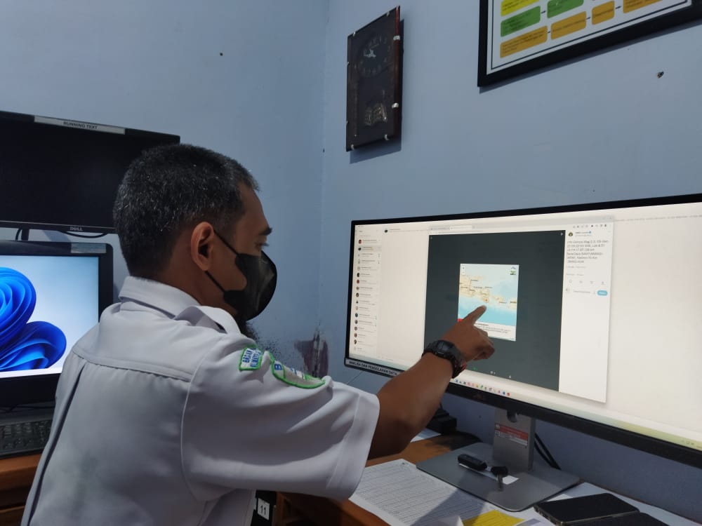 TERASA: Gempa dirasakan sebagian besar masyarakat Banyuwangi