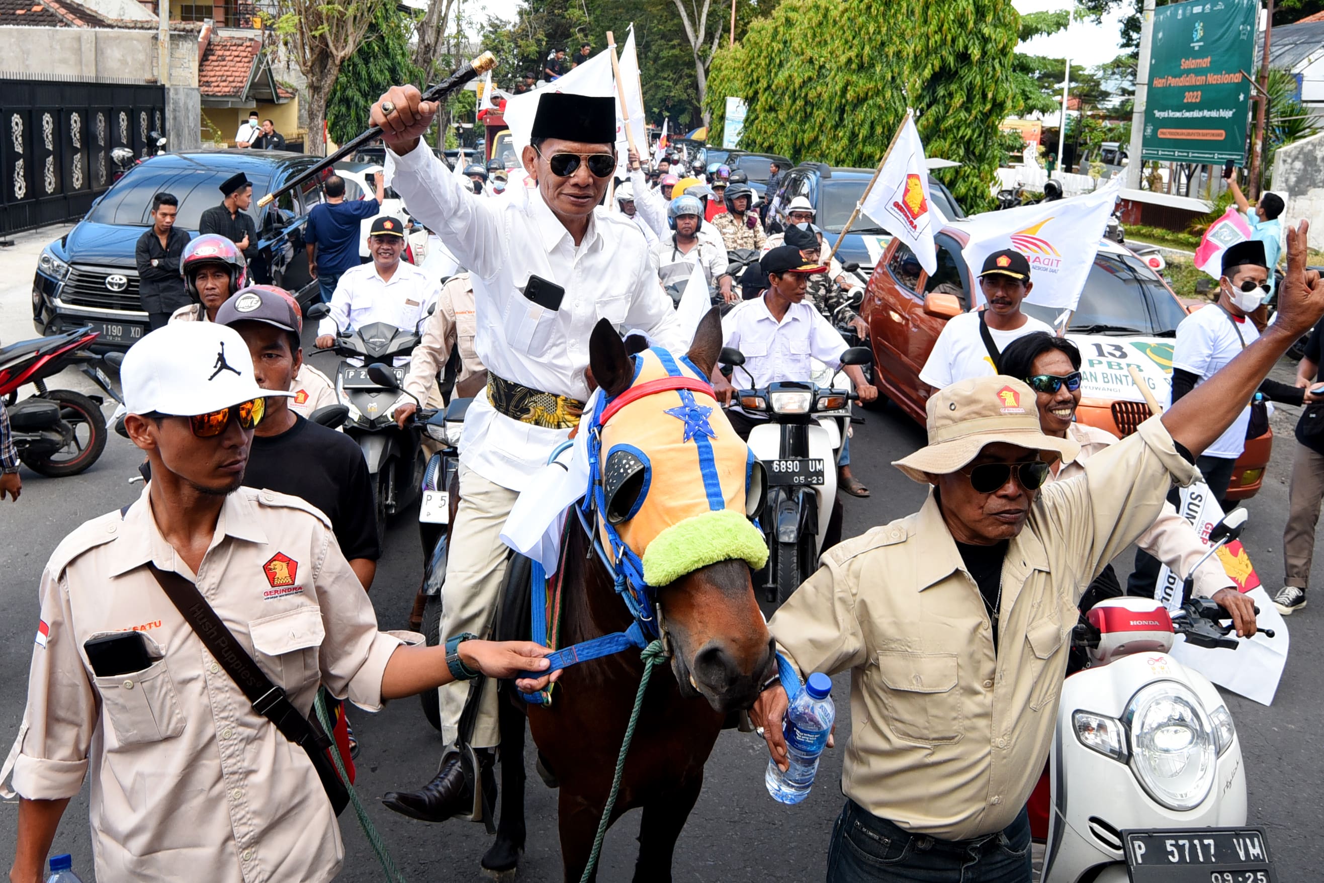 PENTAHA: Noval Badri menjadi salah satu politisi yang memastikan kembali berkantor di DPRD Banyuwangi