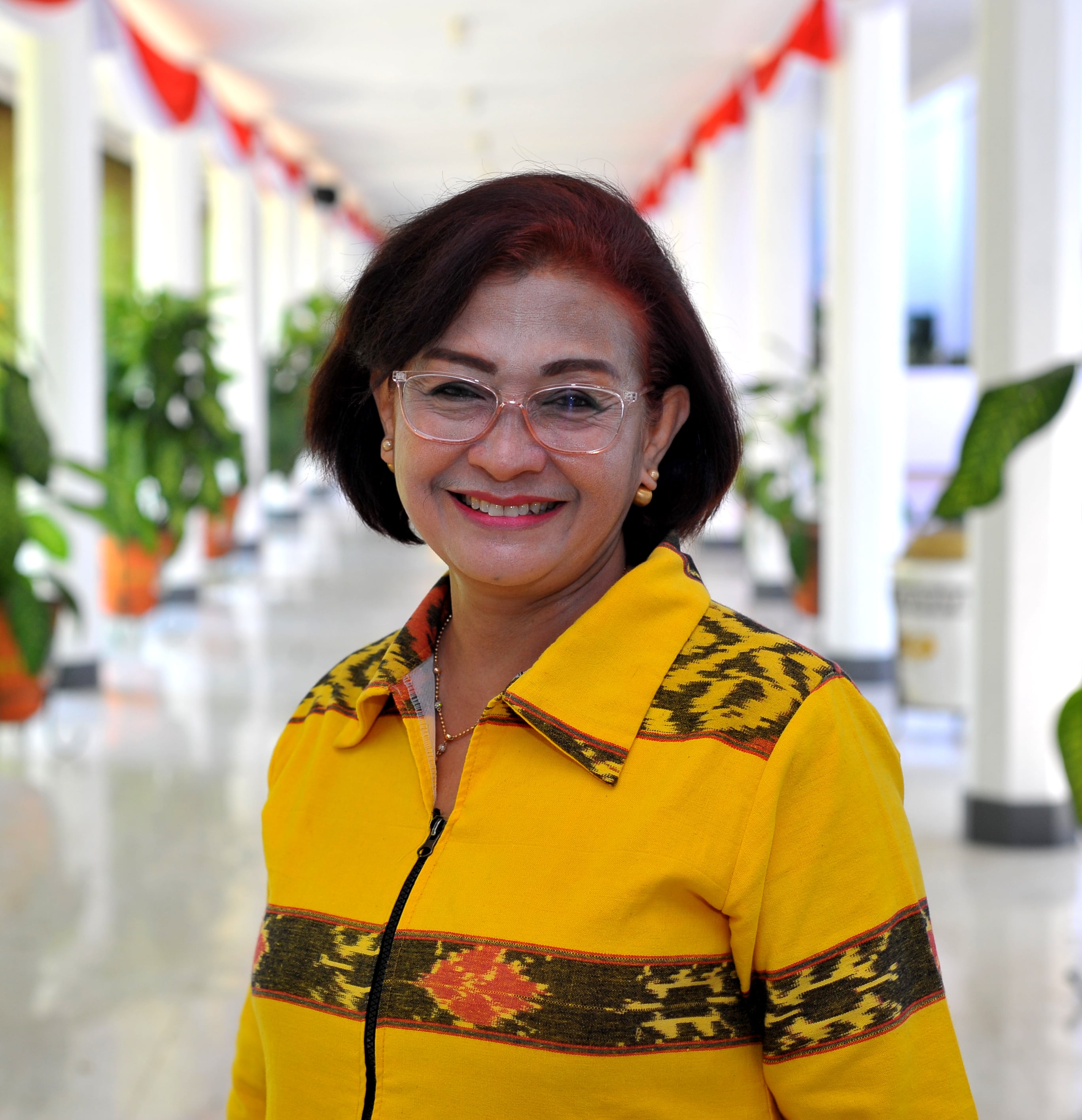 BERTAHAN: Umi Kulsum hampir pasti mempertahankan kursi anggota dewan untuk lima tahun kedepan.