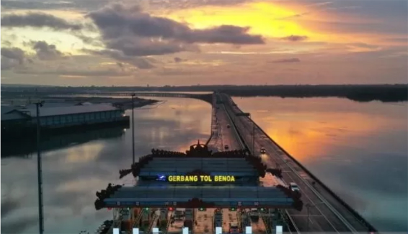 ILUSTRASI jalan Tol Bali Mandara. Tol Gilimanuk-Mengwi masuk dalam Program Strategis Nasional 2026.