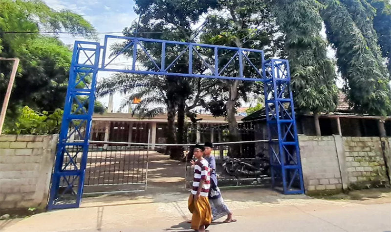 NORMAL: Aktivitas santri di PPTQ Al-Hanifiyyah tampak normal