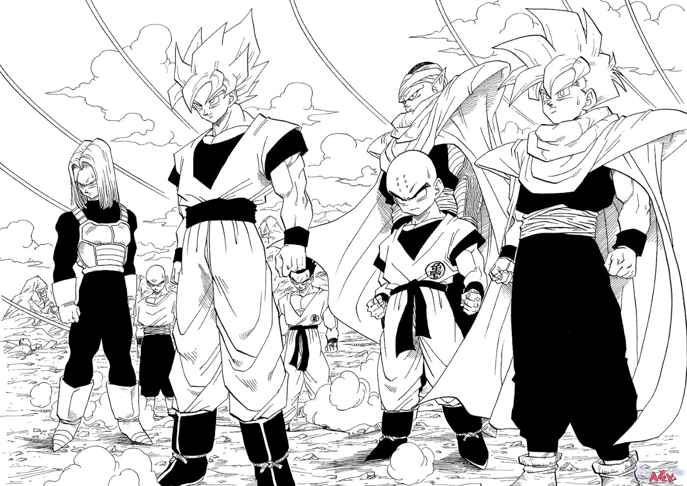 PROTANGONI DAN ANTAGONIS: Ragam karakter dalam anime Dragon Ball banyak memiliki penggemar sendiri