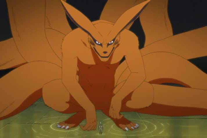 Kurama di serial Naruto