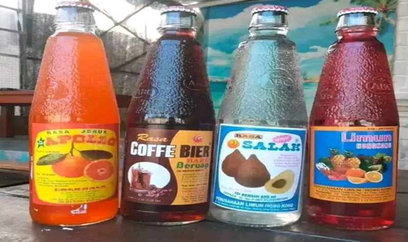MINUMAN LEGENDARIS: Generasi 80an pasti kenal dengan minuman Orson dan Limun. Keduanya sering jadi jamuan saat lebaran.
