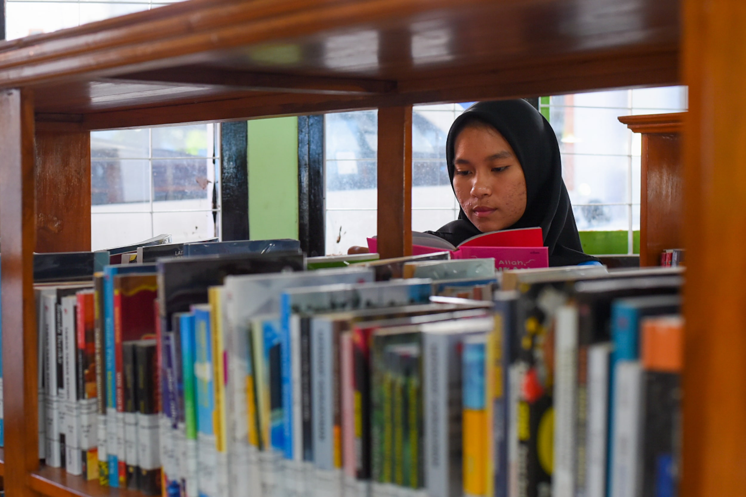 HADIR: Perpustakaan desa akan dibangun tahun 2024 ini merupakan bagian dari bantuan dari Perpusnas