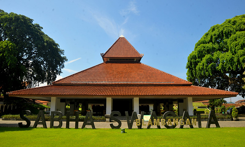 KEBANGGAN: Pendopo Sabha Swagata Blambangan menjadi tempat tinggal Bupati Banyuwangi selama berdinas