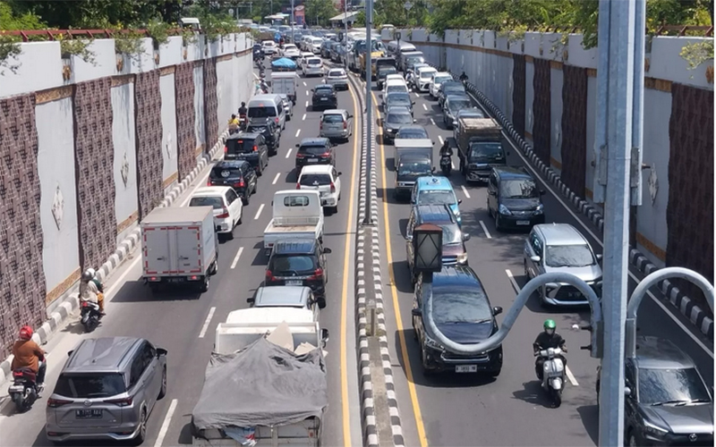 RAWAN MACET: Wisatawan diprediksi akan menyerbu Pulau Bali dalam liburan lebaran 2024 kali ini
