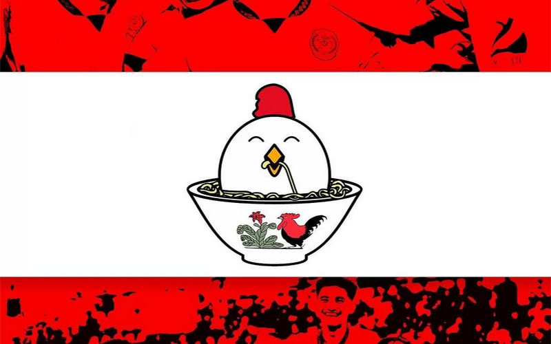 MITRA TIM: Mie Ayam Pak Sarmintul jadi sponsor Persiba Bantul dalam kompetisi Liga 3 Nasional