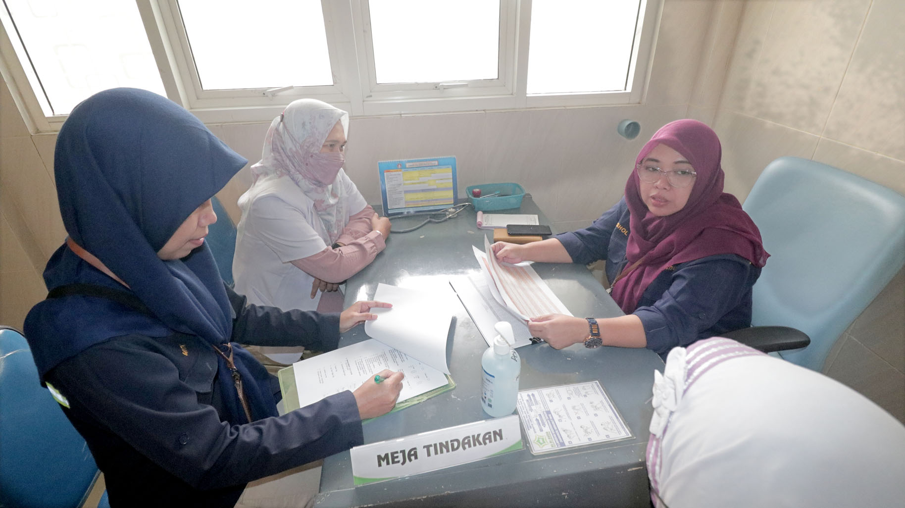 INTERNASIONAL: Calon jamaah umrah bisa menjalani vaksinasi di RS Al Huda yang bekerja sama dengan BKK Kelas I Probolinggo.