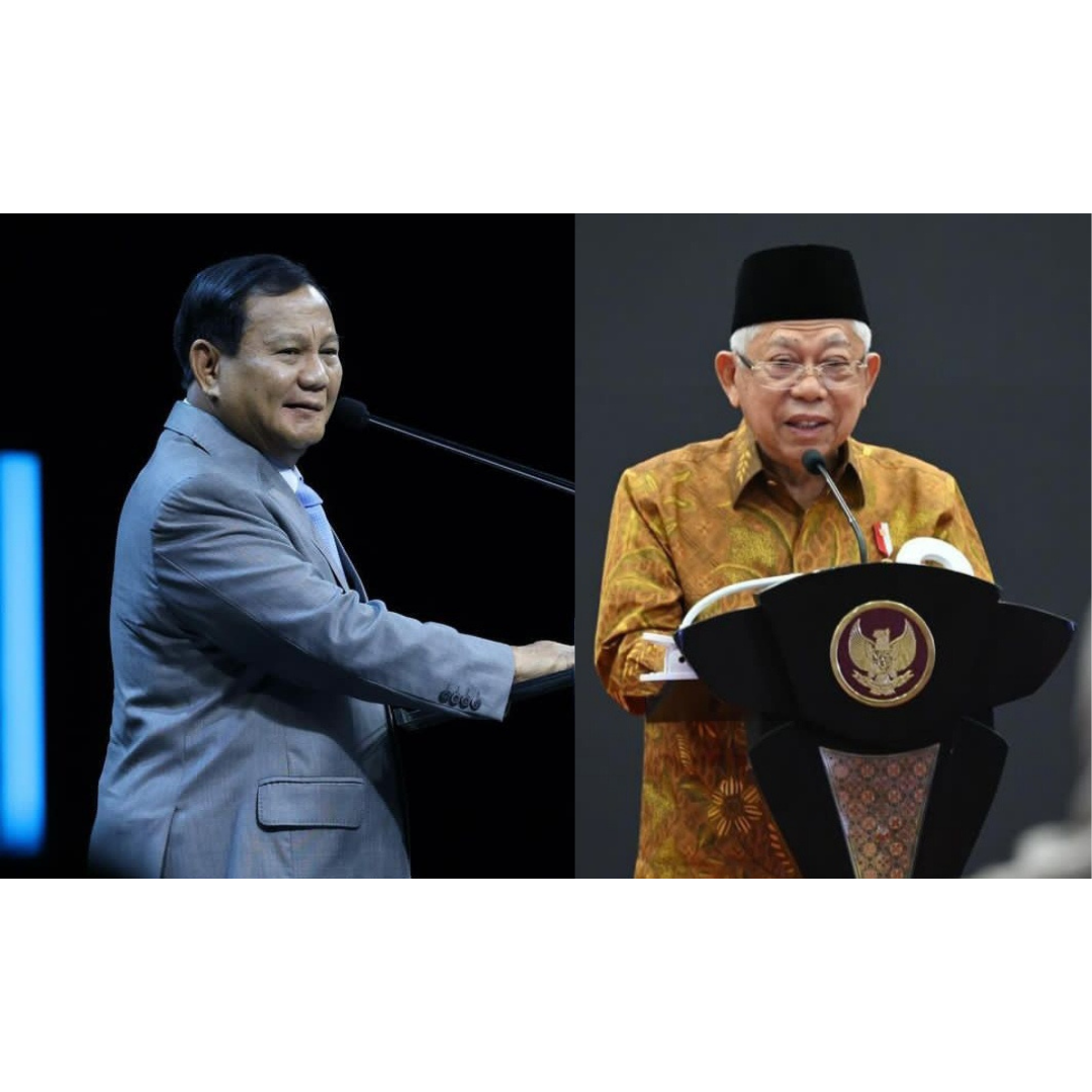 KABINET MERAH PUTIH: Presiden Prabowo Subianto mengumumkan susuna kabinetnya